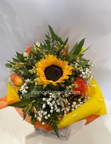 Bouquet di girasoli