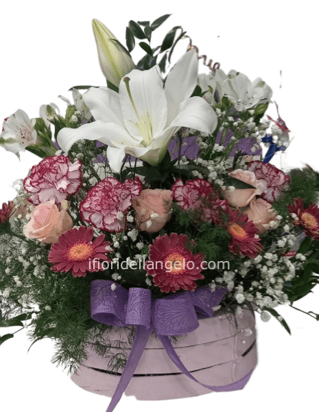 CESTO DI FIORI MISTI