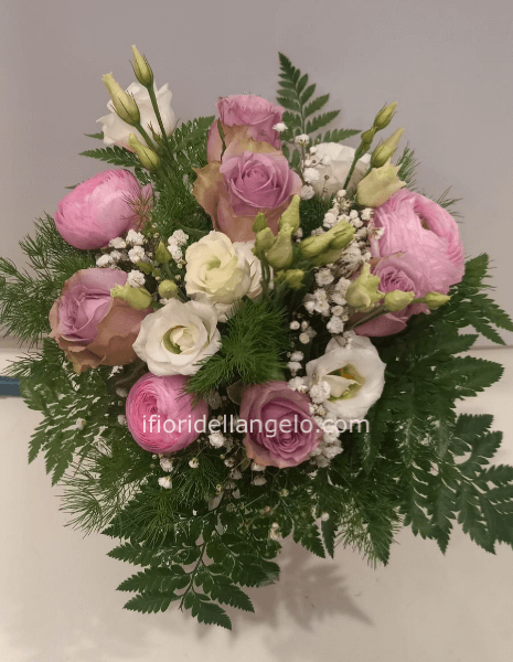 Bouquet di rose rosa small