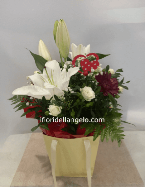 BOUQUETT'O DI LILIUM E ROSE